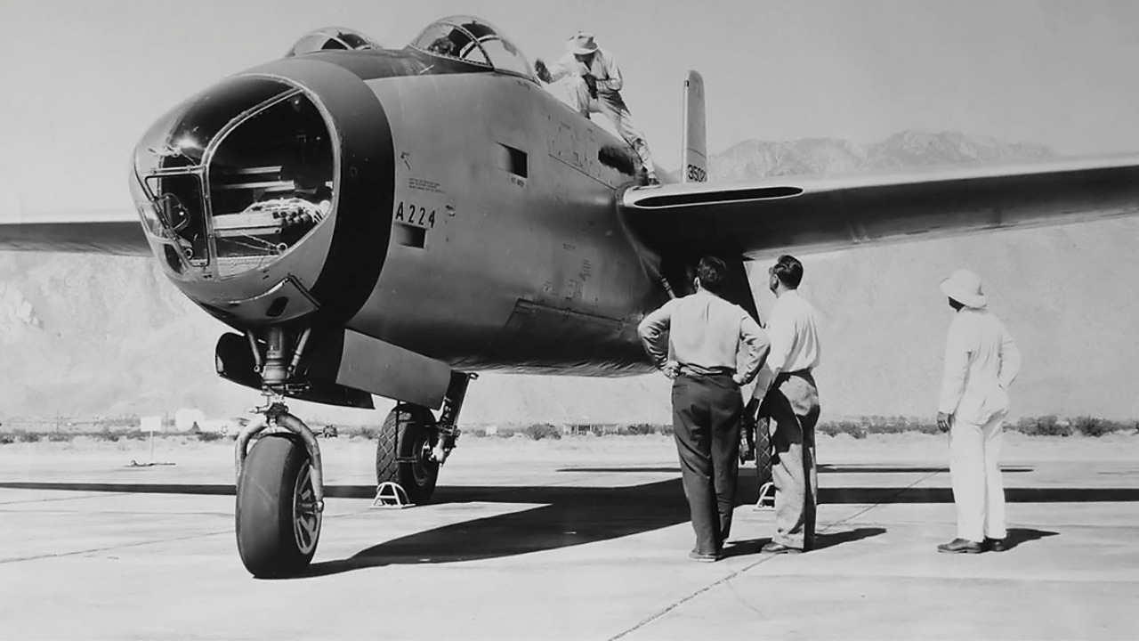 XB-42 Mixmaster - Warbird Wednesday Episode #110. Palm Springs air museum, aircraft, fly