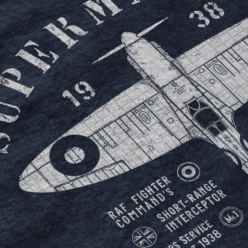 Spitfire 909 T-Shirt – Palm Springs Air Museum