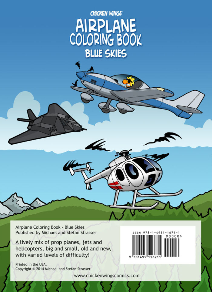 Chicken Wings Coloring Book - Image 2