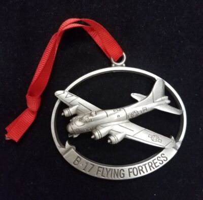 B-17 Pewter Ornament