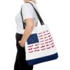 Tote Bag - US flag - Image 4