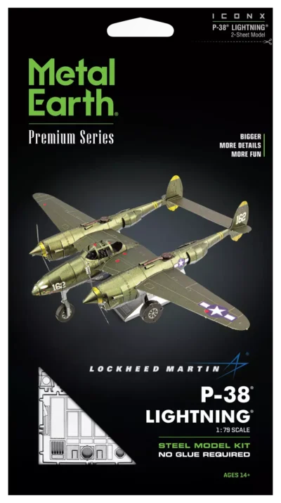 Metal Earth P-38
