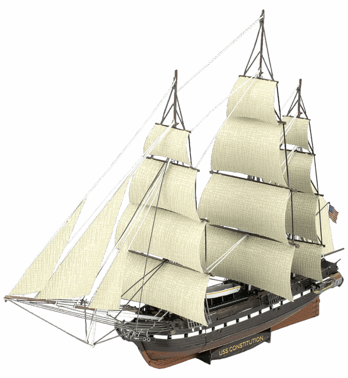 Metal Earth USS Constitution - Image 2