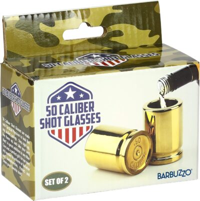 50 Cal Shot Glass
