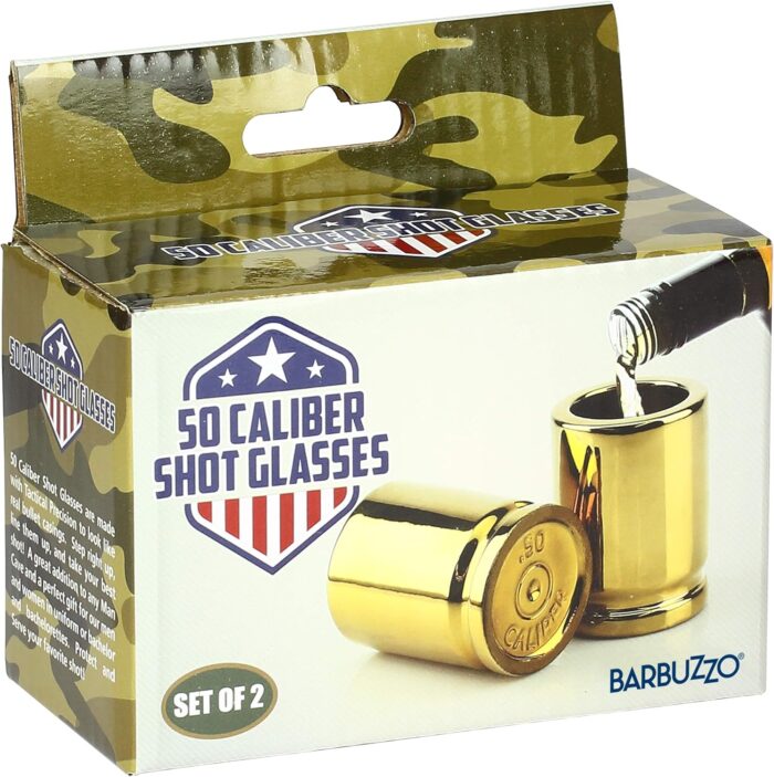 50 Cal Shot Glass